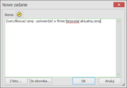 zrzut ekranu Norma EXPERT