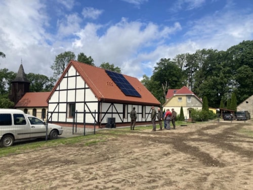 Budynek podwójnej kancelarii leśniczego w miejscowości Ząbrowo leśnictw Międzyrzecz i Rusinowo - Nadleśnictwo Świdwin