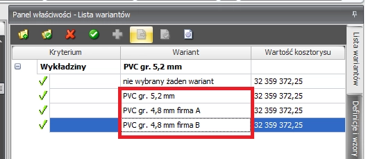 zrzut ekranu Norma EXPERT