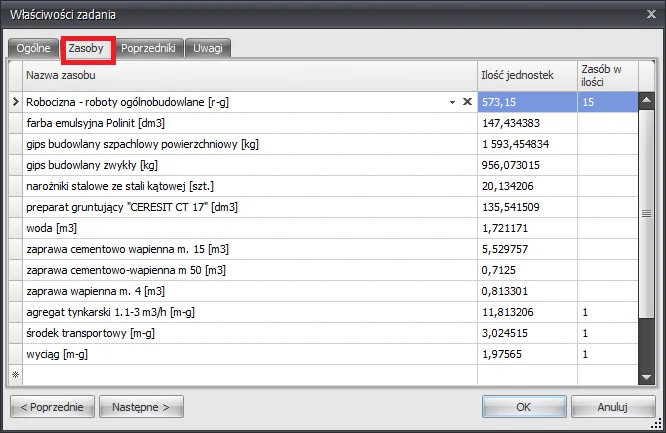 zrzut ekranu Norma EXPERT