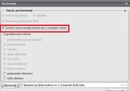 zrzut ekranu Norma EXPERT