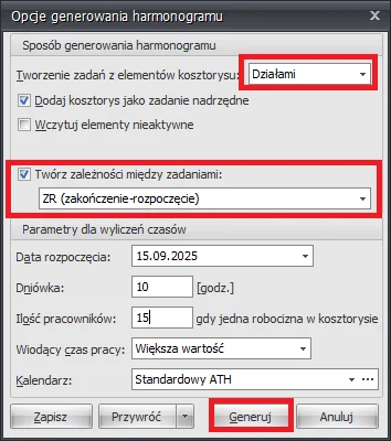 zrzut ekranu Norma EXPERT