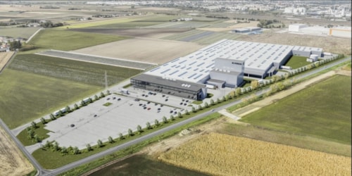 Budowa fabryki HOMAG Polska - biurowiec z drewna CLT