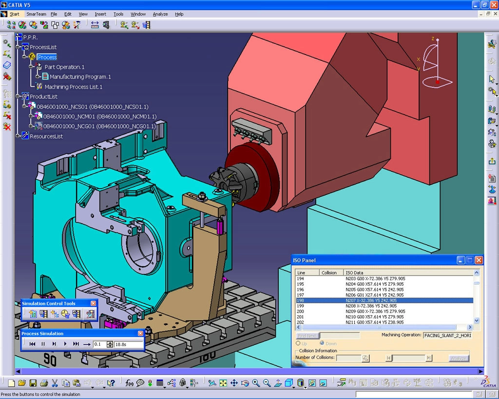 CATIA (Computer Aided Three-dimensional Interactive Application); 