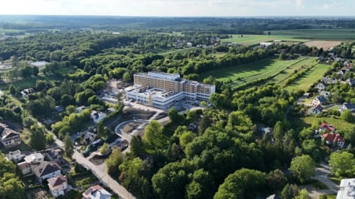Adaptacja dawnego Sanatorium Milicyjnego na Hotel "Arche Nałęczów"