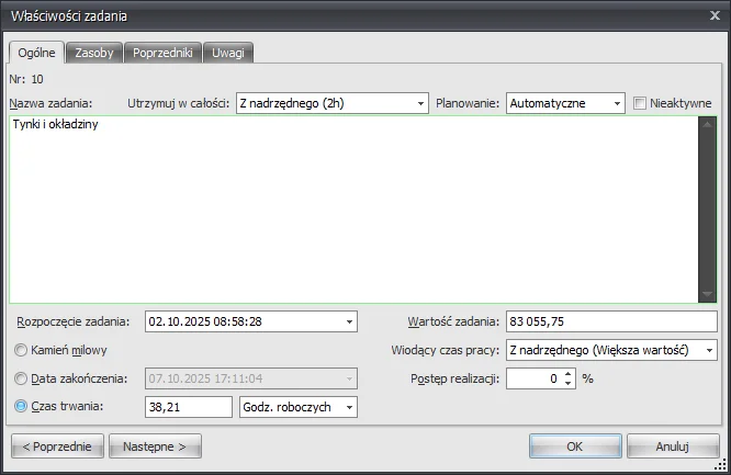 zrzut ekranu Norma EXPERT