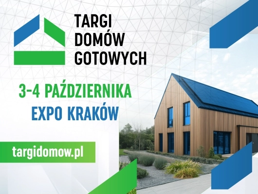Banner Targów Domów Gotowych,