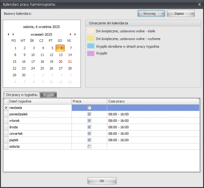 zrzut ekranu Norma EXPERT
