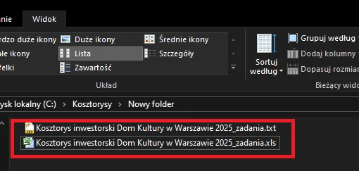 zrzut ekranu Norma EXPERT