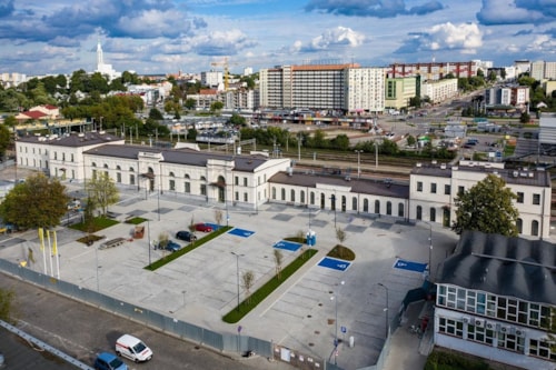Renowacja zabytkowego dworca PKP w Białymstoku