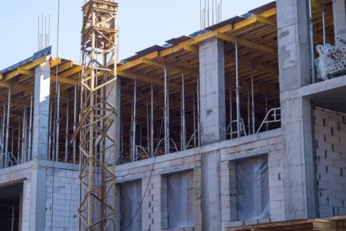 Zdjęcie z artykułu Ściany i słupy żelbetowe