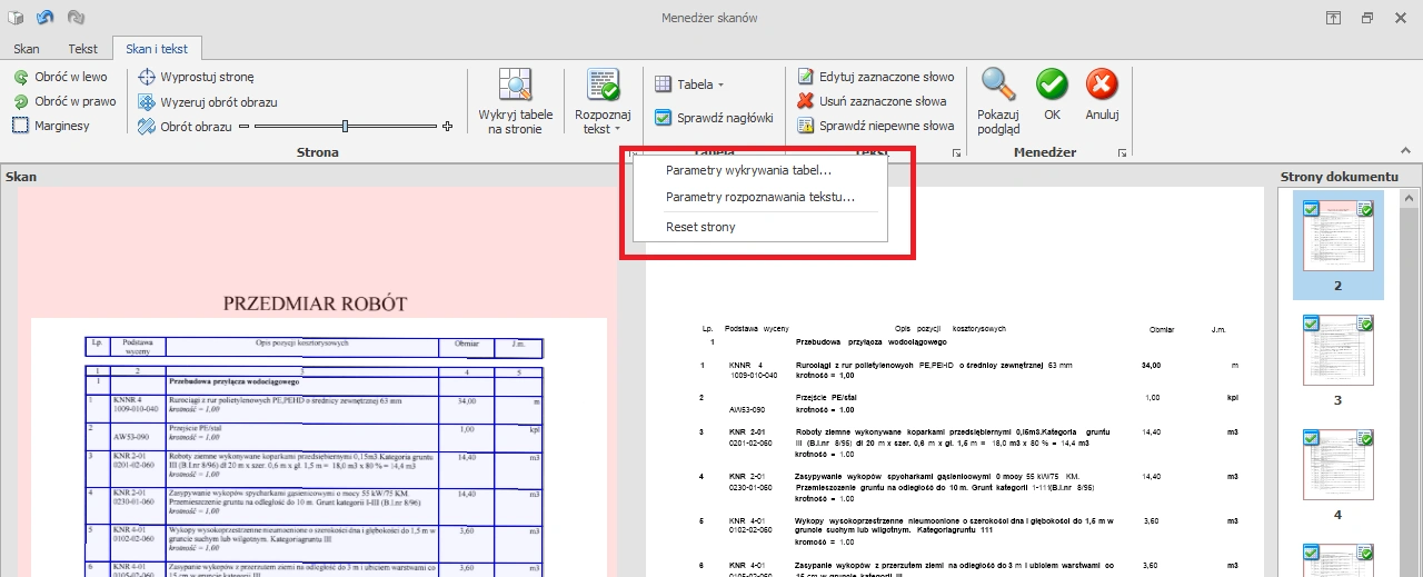 Zdjęcie z artykułu Import dokumentów w formacie PDF do Normy EXPERT Część 2 – PDF graficzny