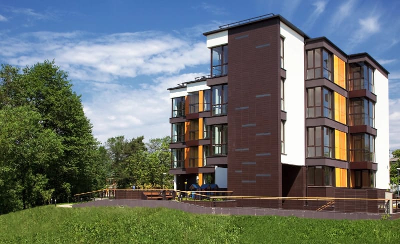 Nowoczesne apartamenty z widokiem na las