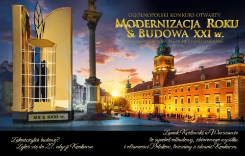 Zdjęcie z artykułu Wystartowała 27. edycja Ogólnopolskiego Otwartego Konkursu "Modernizacja Roku & Budowa XXI wieku". 