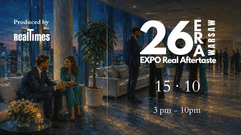 ERA26 „Expo Real Aftertaste”: europejski rynek nieruchomości w Warszawie - banner 