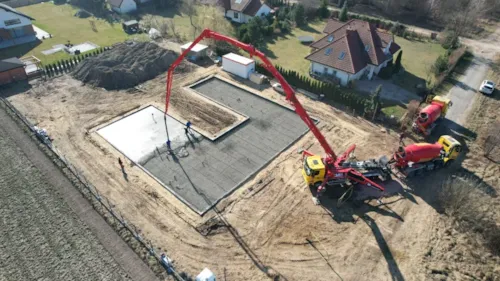 Zdjęcie z artykułu Posadowienie na płycie fundamentowej 