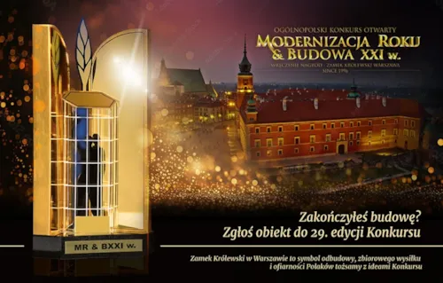 Zdjęcie z artykułu Wystartowała 29. edycja Ogólnopolskiego Konkursu "Modernizacja Roku & Budowa XXI w."