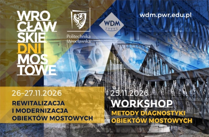 XXI Seminarium Naukowo-Technicznego Wrocławskie Dni Mostowe - banner