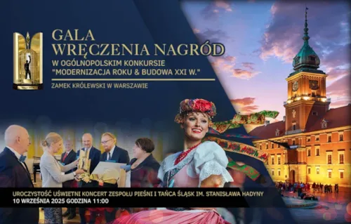 Zdjęcie z artykułu Uroczysta Gala Wręczenia Nagród – 29. Edycja Konkursu „Modernizacja Roku & Budowa XXI w."